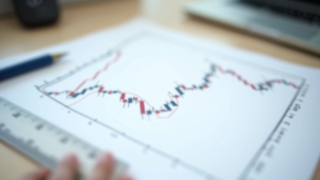 Close-up view of candlestick chart showing body and wicks structure with price labels